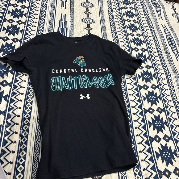 Under Armour Black Crew Neck T-Shirt - Picture 1 of 3